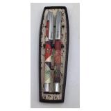 Vintage Korean Souvenir Ballpoint Pen Set – Two in Original Box