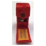 Vintage Jontue Miniature Perfume Bottle – Red Velvet Pouch