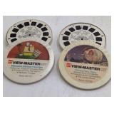 Vintage View-Master Viewer and Reels Set – GAF Model with Travel and Cartoon Themes