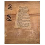 Vintage Ingento No. 4 Paper Cutter / Board Trimmer – Wooden Base with Instructions