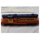 Vintage AHM HO Scale EMD GP-18 Chessie System Diesel Locomotive – C&O #4301 with Instructions