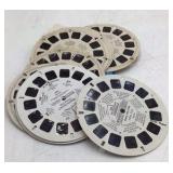 Vintage View-Master Viewer and Reels Set – GAF Model with Travel and Cartoon Themes