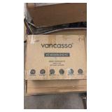 Vancasso Bonita Blue Dinnerware Set, 12-Piece Set for 4 People, Bowls, Small Plates and Big Plates. RETAIL: $60.00