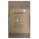 Commercial Airpot Coffee Brewer 2.2 Liter/74 Ounce Drop Coffee Maker, Insulated Thermal Carafe Stainless Steel Pour Over Coffee Machine NUPANT Brand RETAIL: $400.00