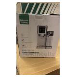 Espresso Machine, Touchscreen with Automatic Milk Frother for Cappuccino Latte, Expresso Coffee Machine for Home with Dual Heating System and Dual Pump