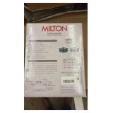 Casserole Dishes for Hot Food, Double Walled Insulated Inner Stainless Steel Hot Pot with Lid, Serving box for Food and Roti, Serving Bowl, Set of 3 (Size 62, 45, 28 oz) Venice, Grey