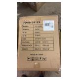 Food Dehydrator, 850W 12 Stainless Steel Trays in Dehydrator Machine, 167°F Temperature and 48 Hour Digital Timer Adjustable, Food Dryer for Jerky