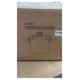 3-in-1 Stainless Steel Pressure Cooker RETAIL: $75.00