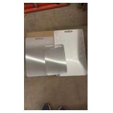 Set of 3 Titanium Cutting Boards, Three Different Sizes, Great for Home Use or Commercial Kitchen