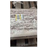 Area Rug 9-feet by 12-feet, Large Soft Washable, Neutral Boho Moroccan Indoor Living Room Rug, Great for Home, Office, Dining, Bedroom or Living Room