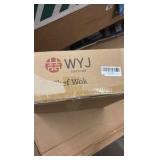 Iron Flat Bottom Wok With Glass Lid Black Wok With Helper Handle 13.4 Inches RETAIL: $105.00