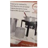 Turkey Fryer and Fish Fryer Combo Kit Aluminum, 30QT Turkey Fryer and 10QT Fish Fryer RETAIL: $120.00