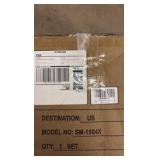 Tabletop Food Mixer, 6.5 QT 660W 6-Speed Tilt-Head, Kitchen Electric Mixer with Stainless Steel Bowl, Dough Hook, Whisk, Beater, Egg White Separator, Metalic Red Color RETAIL: $200.0