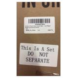 3-Pack Clear Acrylic Bakery Display Case Tray 20.7 x 12.6 x 1.1" Acrylic Tray Bakery Display Case Countertop Replacement for 2/3/4 Tier Pastry Baked Goods Bread Bagel Retail Commercial Home