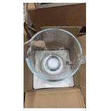 Glass Bowl for KitchenAid 4.5-5 Quart Tilt-Head Stand Mixer, Replacement with KitchenAid Artisan Mixer Glass Bowl, Or Use as Large Measuring Bowl for Baking and Cooking.