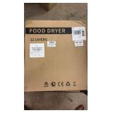 Food Dehydrator, 850W 12 Stainless Steel Trays in Dehydrator Machine, 167°F Temperature and 48 Hour Digital Timer Adjustable, Food Dryer for Jerky