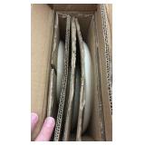 Ceramic Dinnerware Set, Handmade Reactive Glaze Stoneware Plates and Bowls Sets, Highly Scratch Resistant | Dishwasher & Microwave Safe Dishes Set, Service for 4 (12pc)