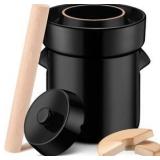 Fermentation Ceramic Crock for Homemade Pickles, Kimchi, and Pickled Vegetables Tioncy Brand, 2.6 Gallon/10 Liter Size Retail: $112.00