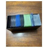 Trading Card Colored Sleeves for Deck Building