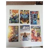 X-Men Comic Book Lot Marvel, 6 Comics Mix of Different X-Men Series