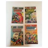 Kamandi Comic Book Lot, 4 Comics DC Publishing