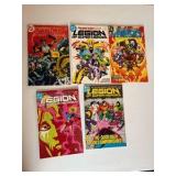Legion of Super Heroes Comic Book Lot, 5 Comics From DC