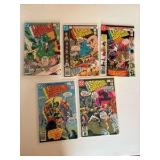 Legion of Super Heroes Comic Book Lot, 5 Comics From DC