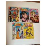Legion of Super Heroes Comic Book Lot, 5 Comics From DC