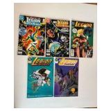 Legion of Super Heroes Comic Book Lot, 5 Comics From DC
