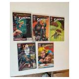 Super Girl Comic Book Lot, 5 Comics From DC Publishing