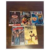 Marvel Comic Book Lot, Mix of Heroes, 5 Comic Books
