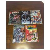 Image Publishing Comic Book Lot, 5 Comics From Different Heroes and Different Series
