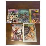 Comic Book Lot, Mix of Publishers, Heroes and Series, 5 Comic Book Lot