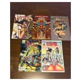 Comic Book Lot, Mix of Publishers, Heroes and Series, 5 Comic Book Lot