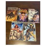 Comic Book Lot, Mix of Publishers, Heroes and Series, 5 Comic Book Lot