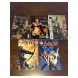 Comic Book Lot, Mix of Publishers, Heroes and Series, 5 Comic Book Lot