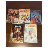 Comic Book Lot, Mix of Publishers, Heroes and Series, 5 Comic Book Lot