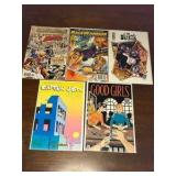 Comic Book Lot, Mix of Publishers, Heroes and Series, 5 Comic Book Lot