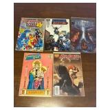 Comic Book Lot, Mix of Publishers, Heroes and Series, 5 Comic Book Lot