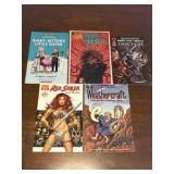 Comic Book Lot, Mix of Publishers, Heroes and Series, 5 Comic Book Lot
