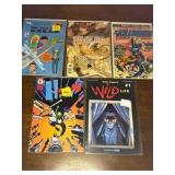Comic Book Lot, Mix of Publishers, Heroes and Series, 5 Comic Book Lot