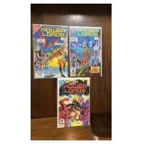 Power Lords Comic Book Lot, Issues 1,2,3 DC Comics