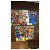 Mike Danger Comic Book Lot, 5 Comics