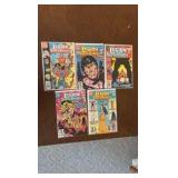 Legion of Super Heroes Comic Book Lot, DC Comics Issues 296,297,298,299,301