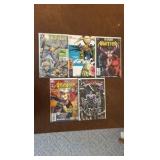 DC Comic Books Lot, 5 Different Comics