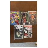 DC Comic Books Lot, 5 Different Comics
