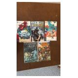 Comic Book Lot, 5 Comics Assortment of Brands and Heroes
