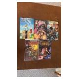 Comic Book Lot, 5 Comics Assortment of Brands and Heroes