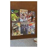 Comic Book Lot, 6 Comics Assortment of Brands and Heroes