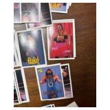 Vintage WWE Wrestling Trading Cards Featuring Legendary Wrestlers